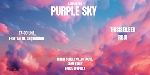 PURPLE SKY OPEN AIR