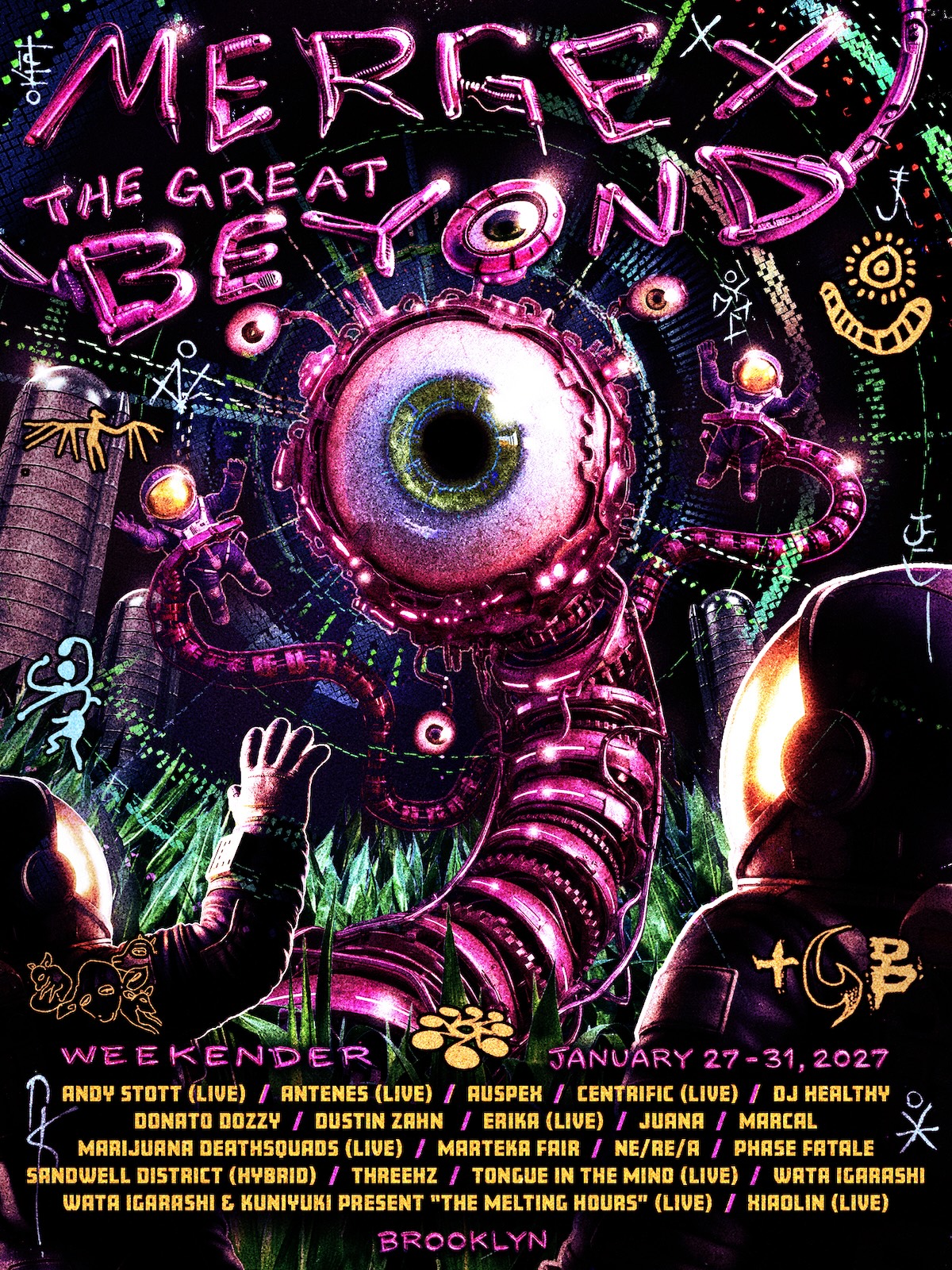 MERGE x THE GREAT BEYOND Weekender