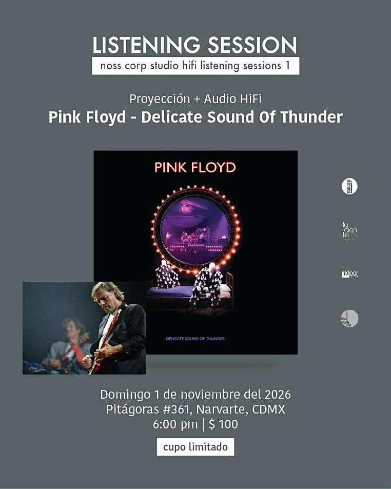 Listening Session I: Pink Floyd