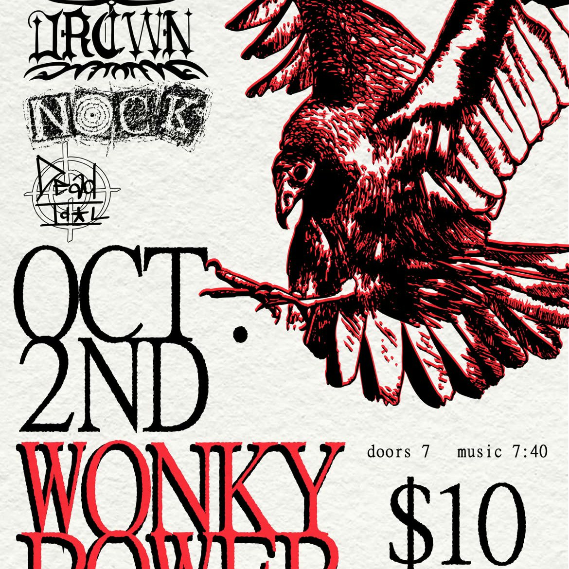 Spectre Sunday with Drown, Nock, Dead Idol