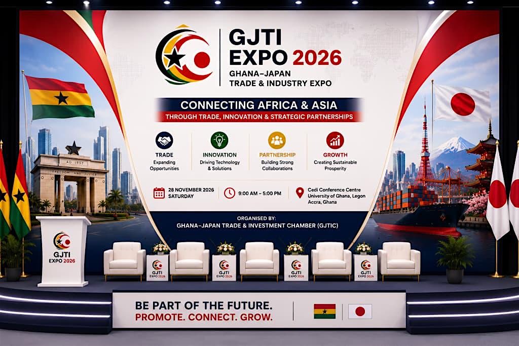 GJTI EXPO 2026 – Ghana–Japan Trade & Industry Expo