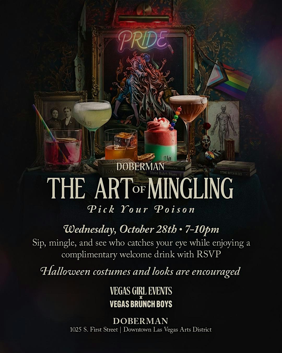 LQBTQ+ Singles Mixer (Pick Your Poison - Halloween Party)