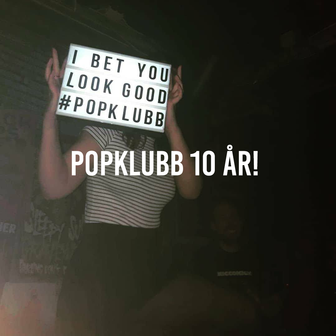 Popklubb 10 år