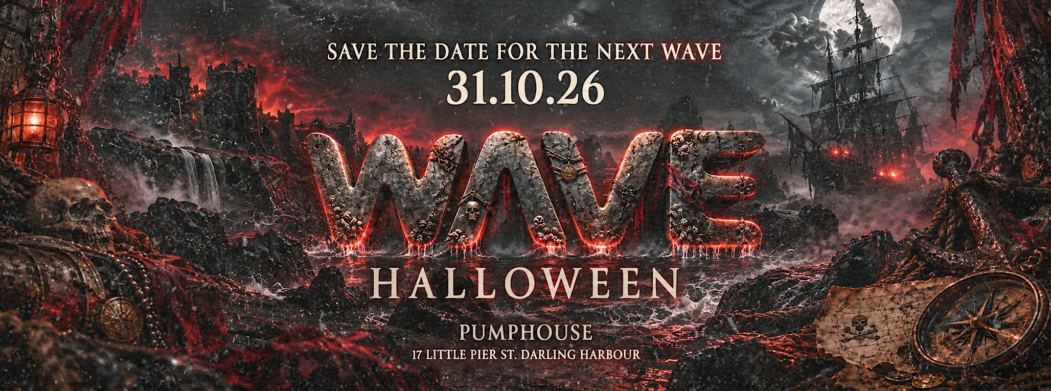 WAVE HALLOWEEN - SAT 31st OCT 2026