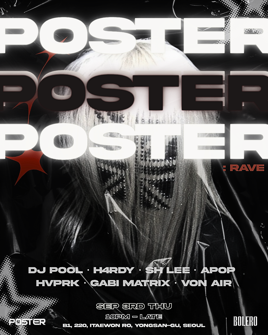 Bolero: POSTER UK RAVE