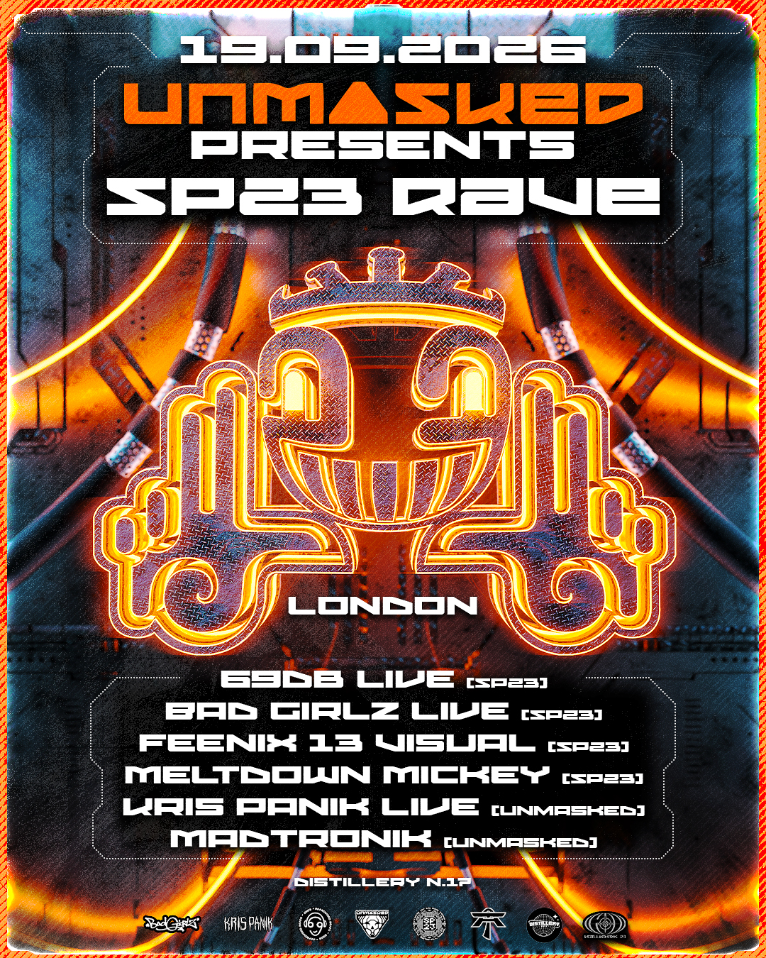 Unmasked presents SP23 Rave - London