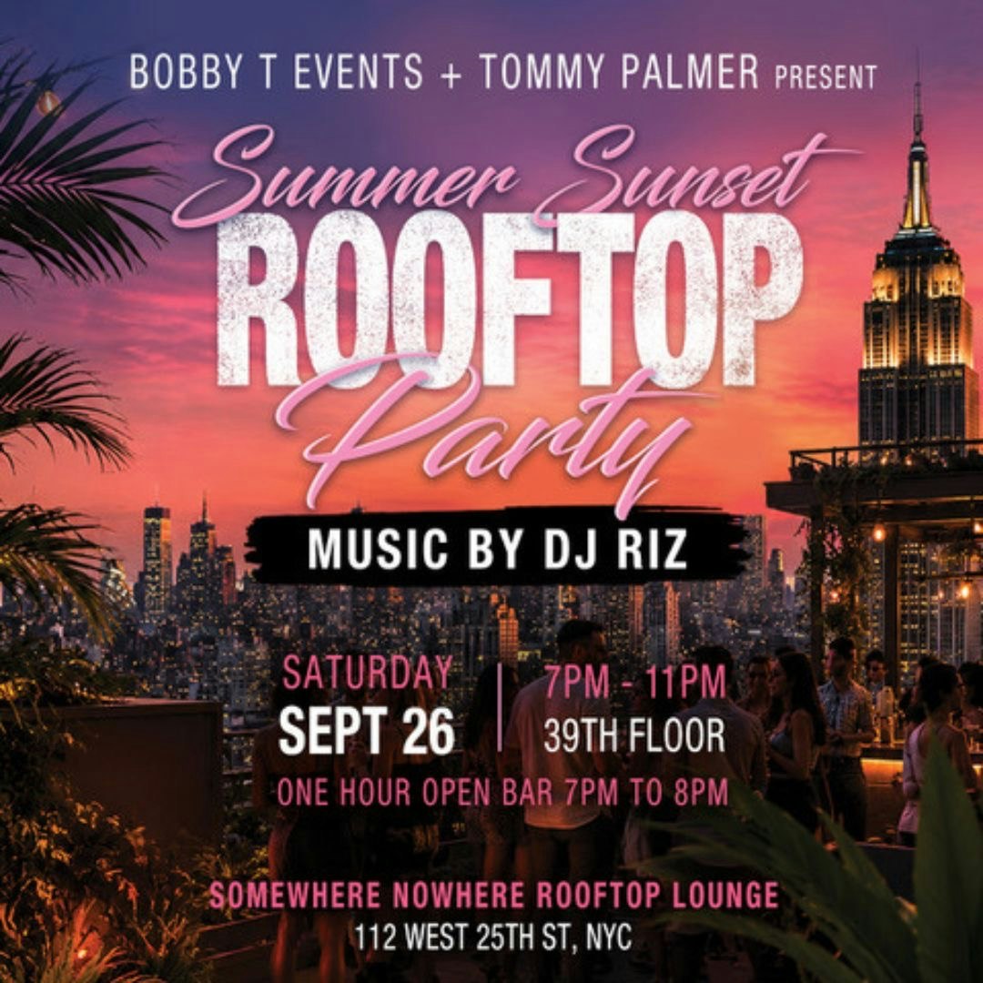 Summer Sunset Rooftop