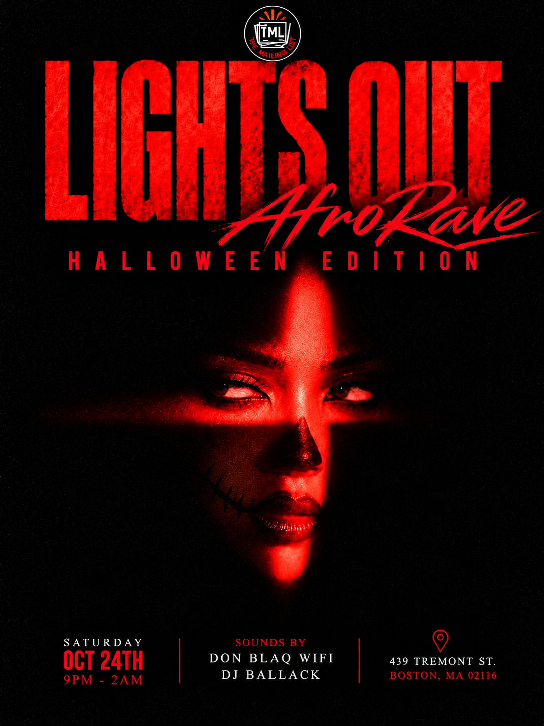 Lights Out Rave: Halloween Edition