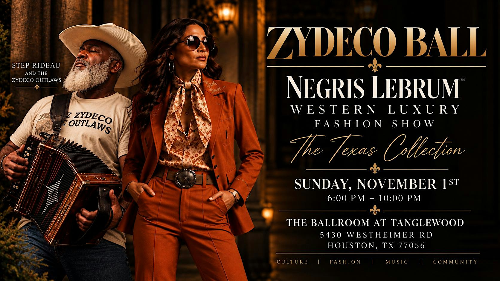 THE FIRST ANNUAL ZYDECO BALL