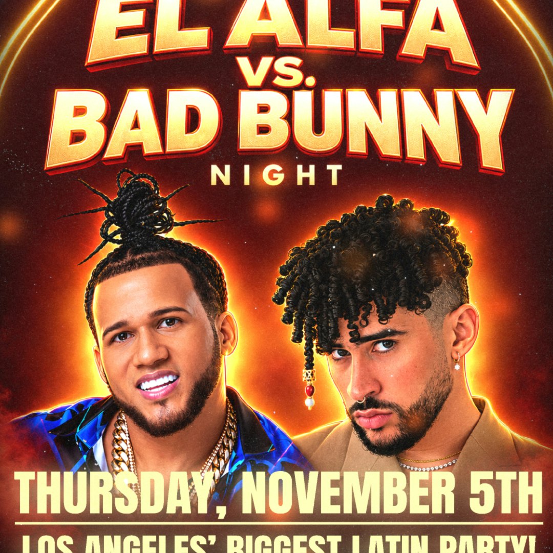 El Alfa vs. Bad Bunny Night @ Perreo Thursdays