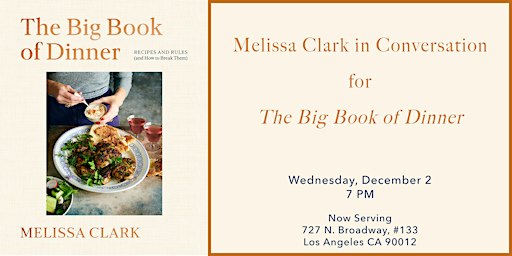 Melissa Clark in Conversation for The Big Book of Dinner