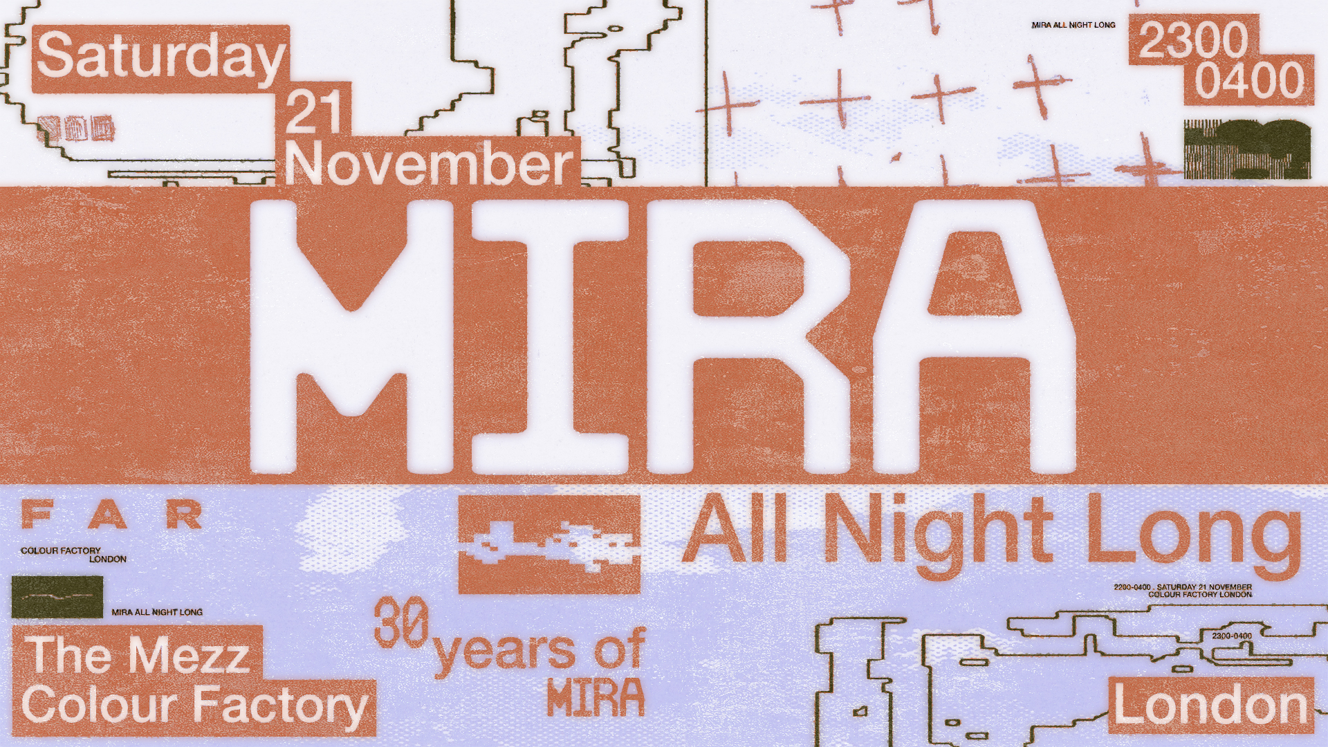 Mira - All Night Long - The Mezz, Colour Factory