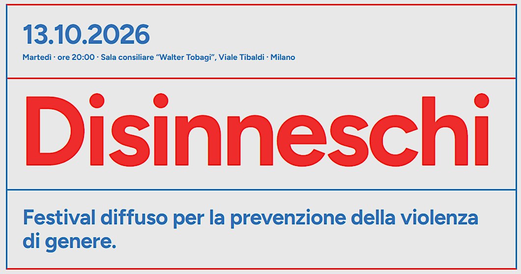 Disinneschi 2026 -  Serata Inaugurale - Prima edizione