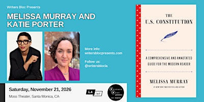 Writers Bloc Presents Melissa Murray and Katie Porter