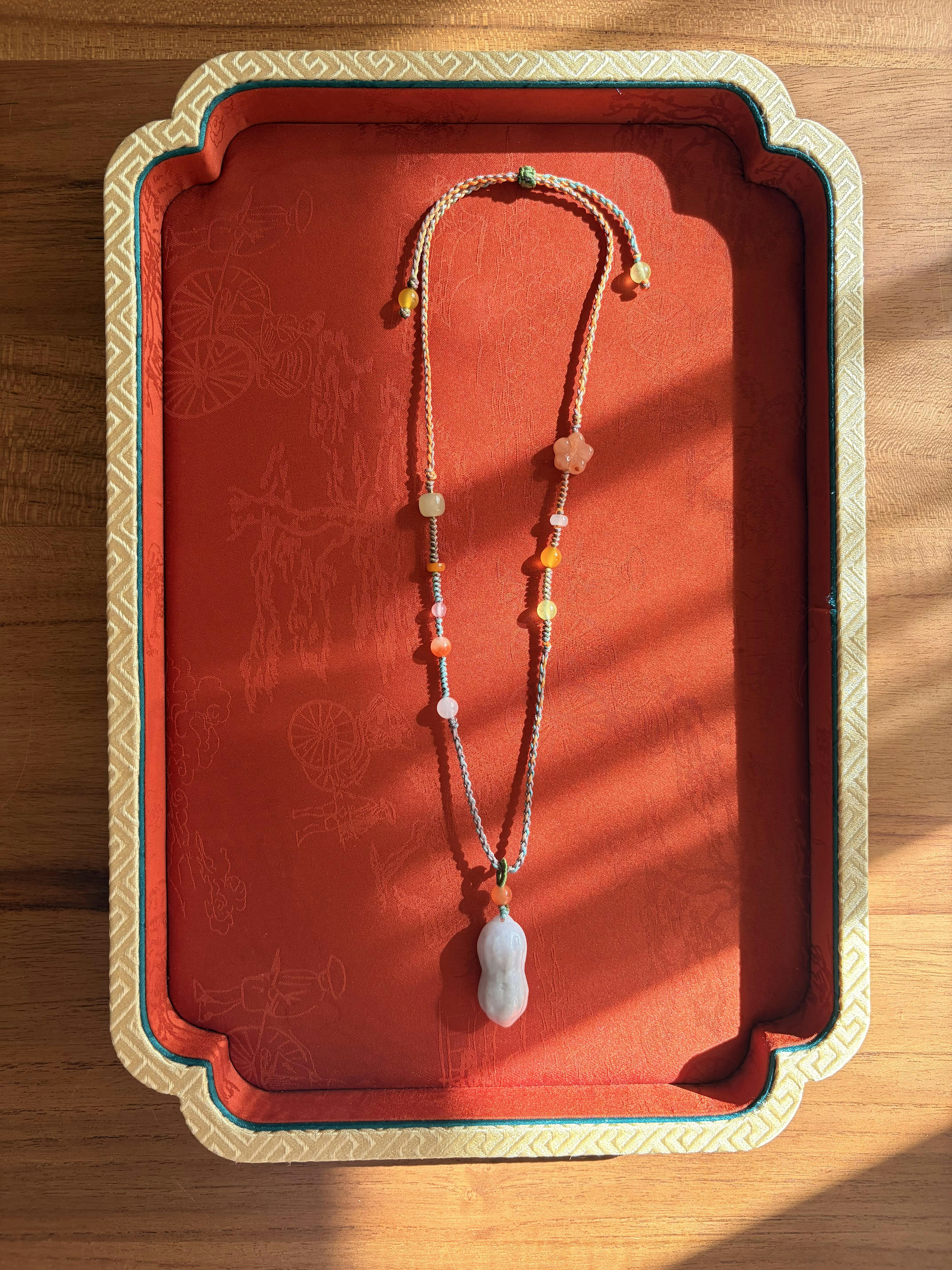 Braided necklace