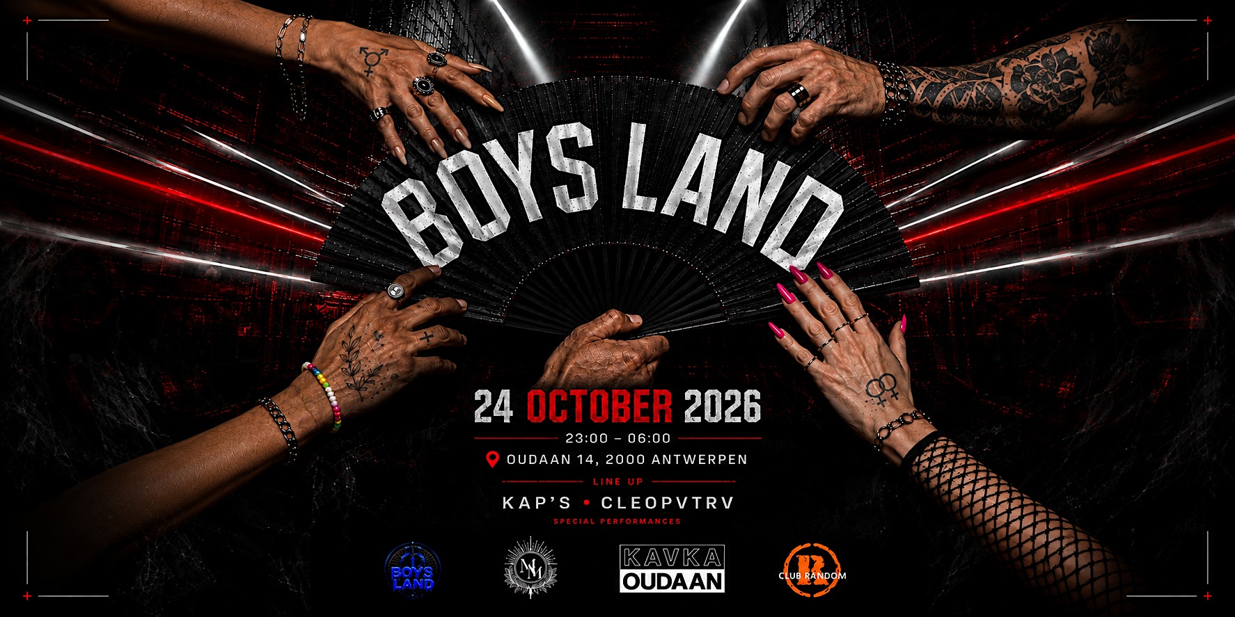 BOYS LAND — First Time in Antwerp