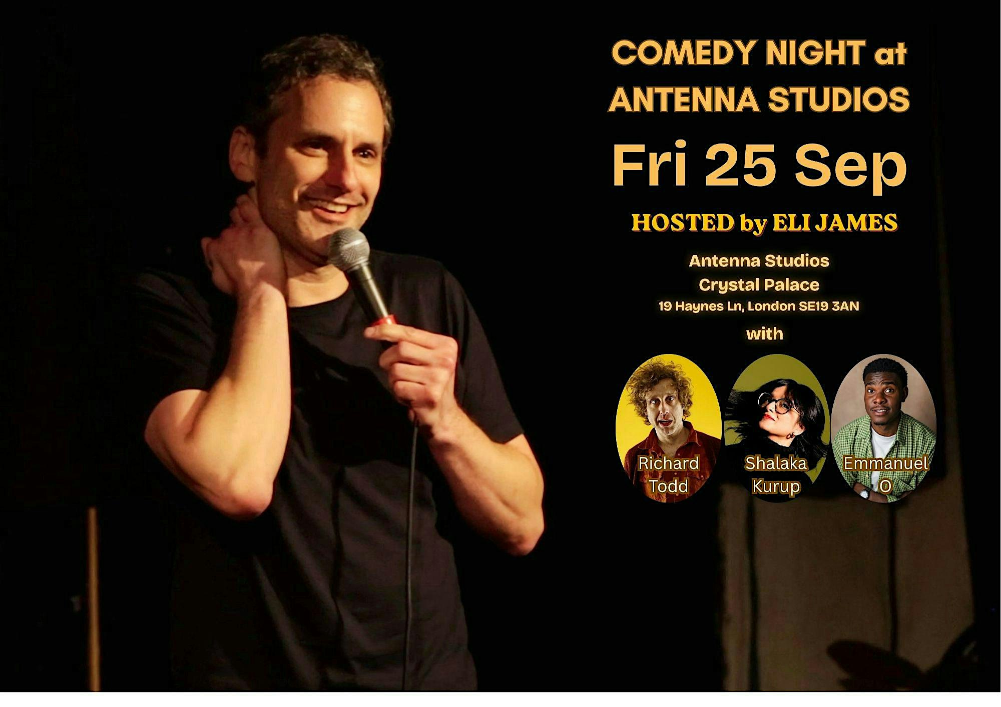 Comedy at Antenna Studios - with Eli James