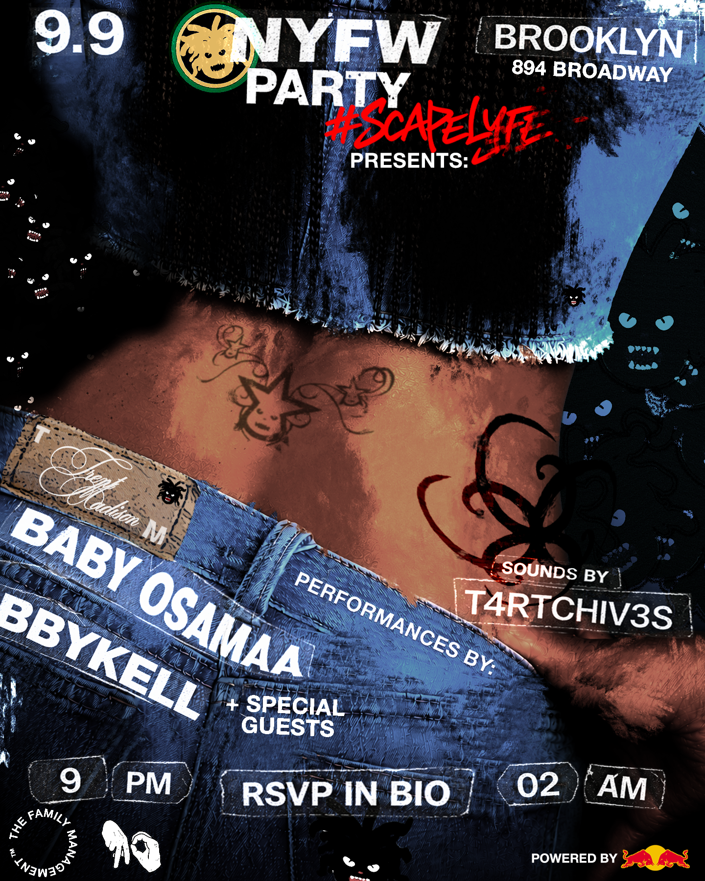 ScapeGrace & The Family Management: NYFW Party