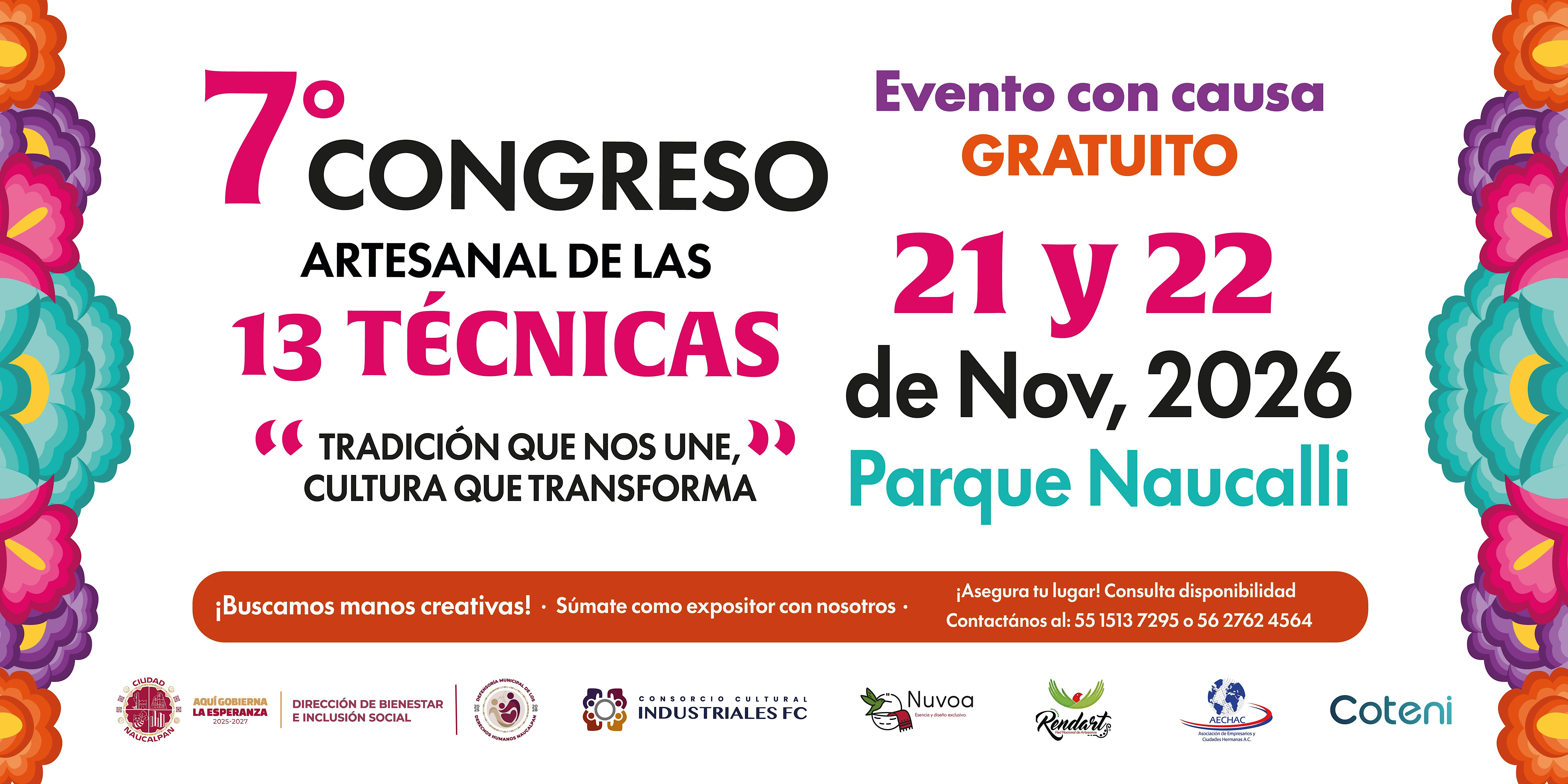 7°  Congreso Artesanal de las 13 Técnicas.