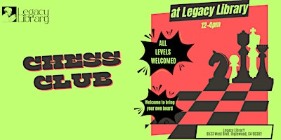 Legacy Library Chess Club
