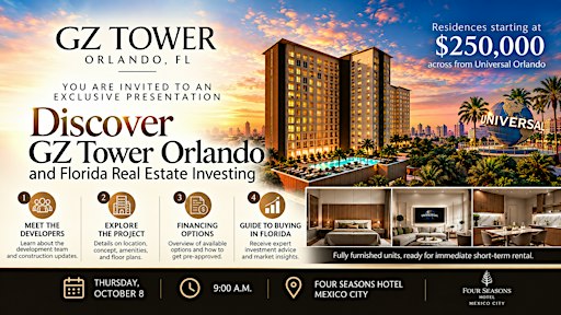 Tu patrimonio en dólares: descubre cómo invertir en Orlando | CDMX