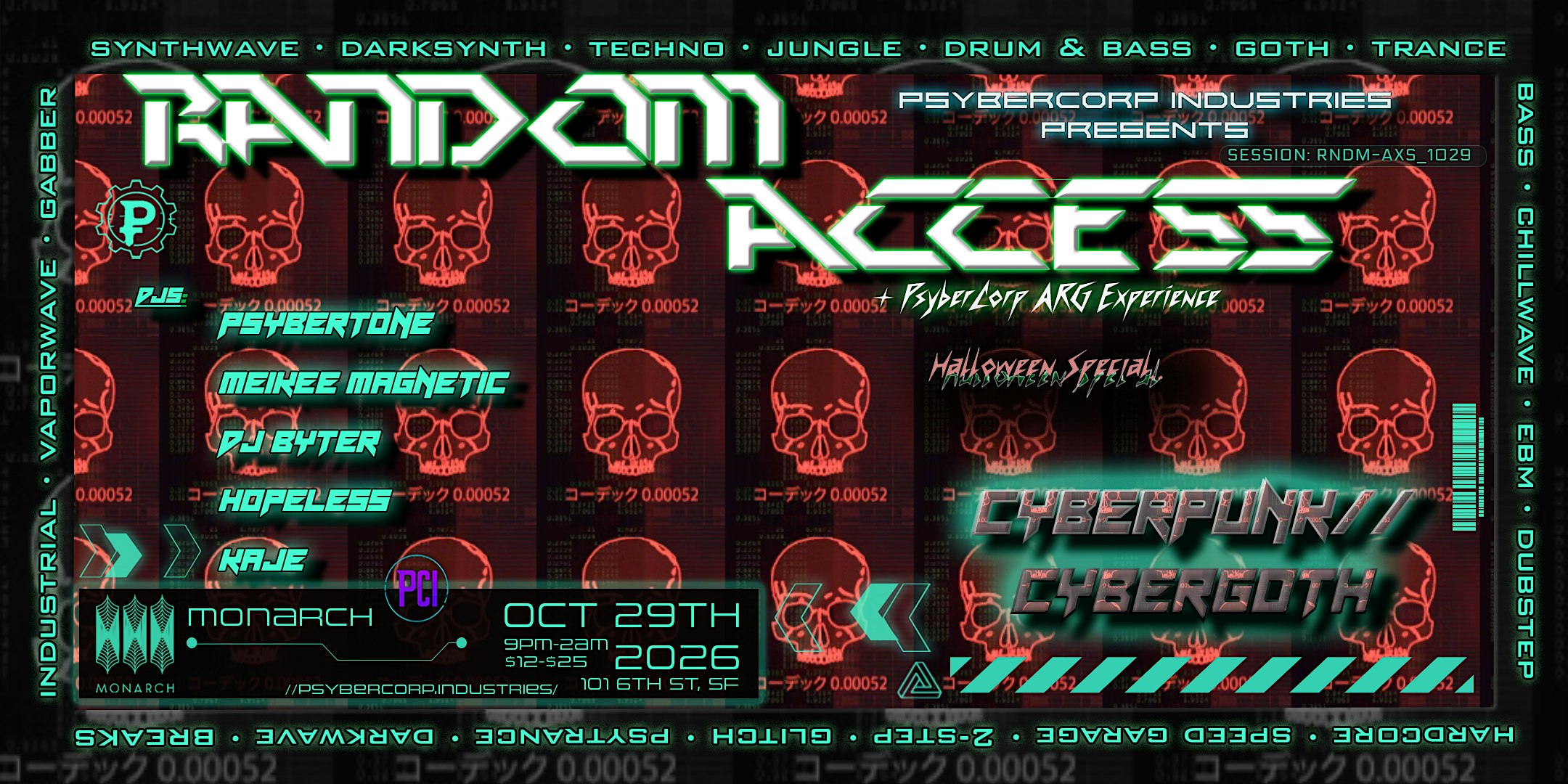 Random Access: RNDM-AXS _ 1029 - Halloween Special