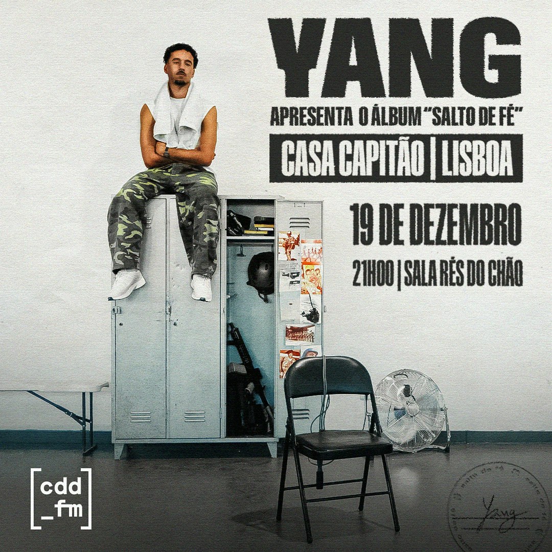 YANG - Apresenta o álbum "SALTO DE FÉ"