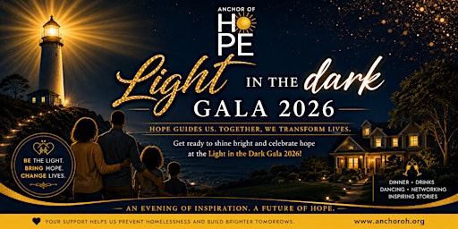 Light in the Dark Gala 2026, an annual fundraising event