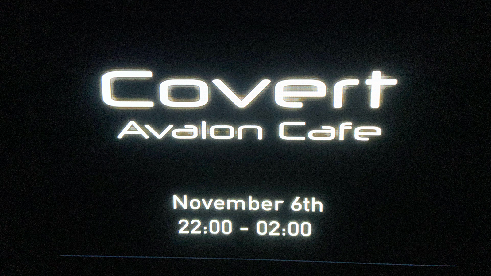 COVERT at Avalon