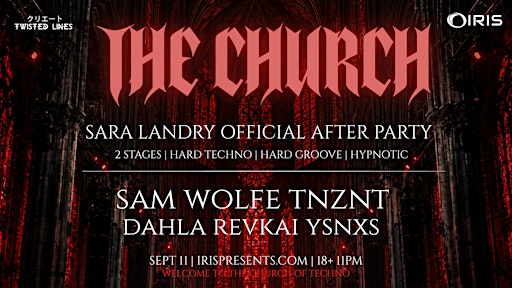 Iris Presents X Twisted Lines: Sara Landry After Party @ Believe Music Hall