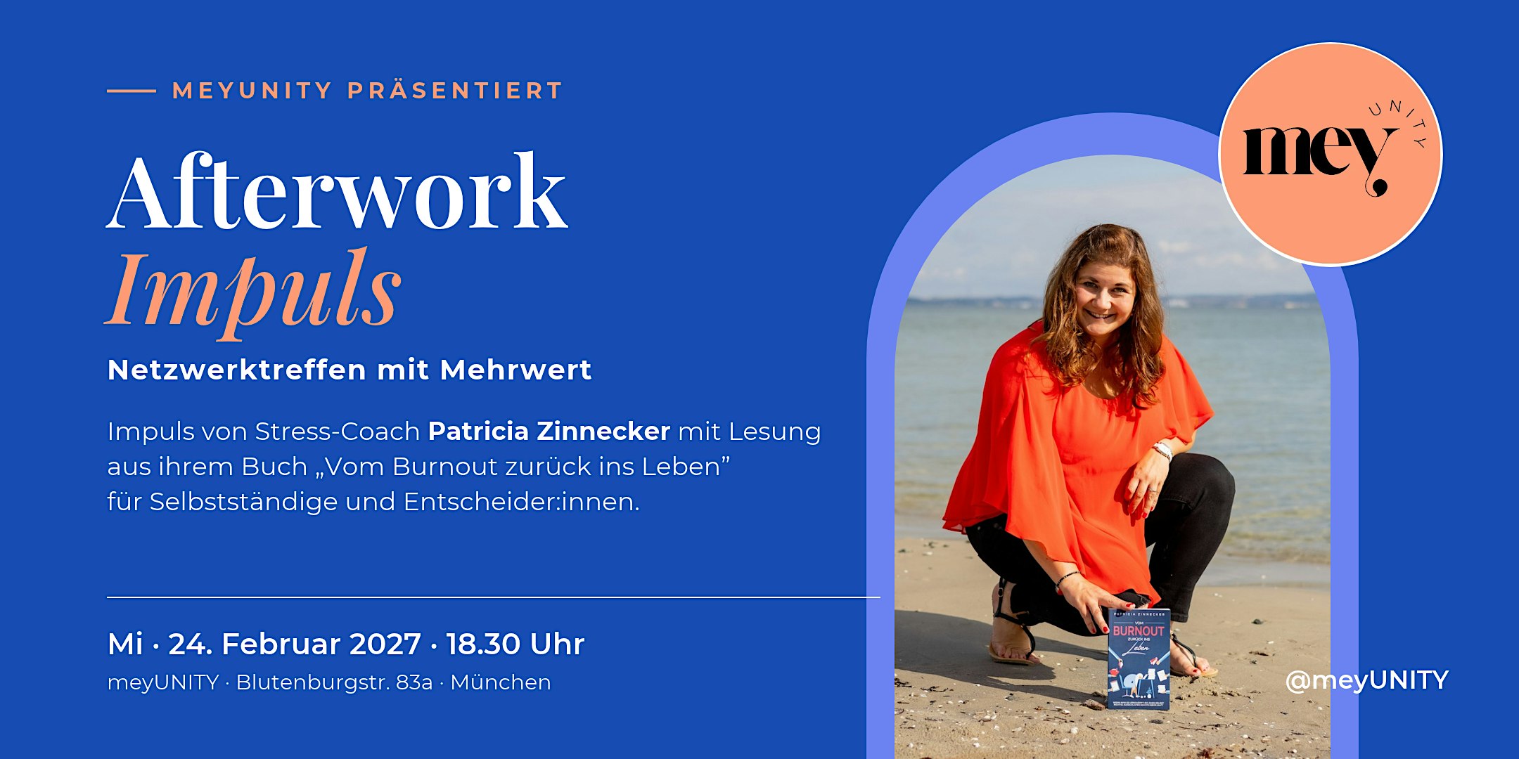 Afterwork Netzwerkimpuls Stress-Management mit Patricia Zinnecker