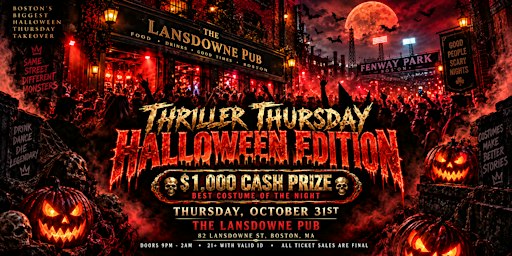 THRILLER THURSDAY - HALLOWEEN EDITION