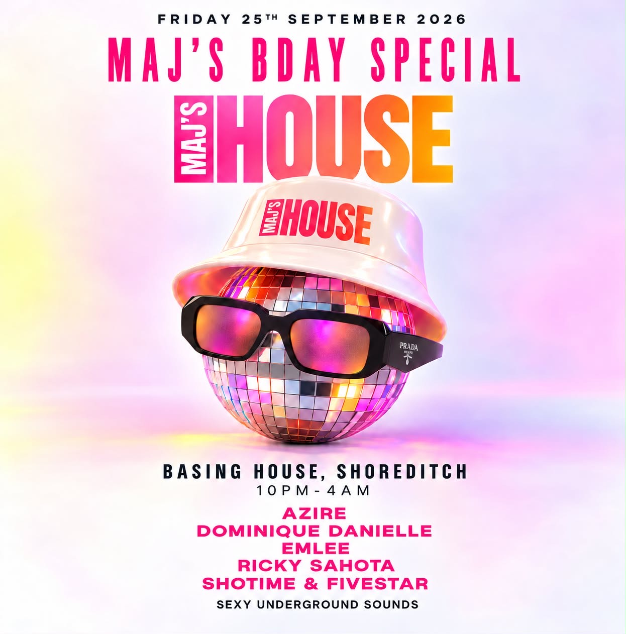 MAJS HOUSE PARTY - 2ND BIRTHDAY SPECIAL - HOUSE//FUNKY//DEEP TECH