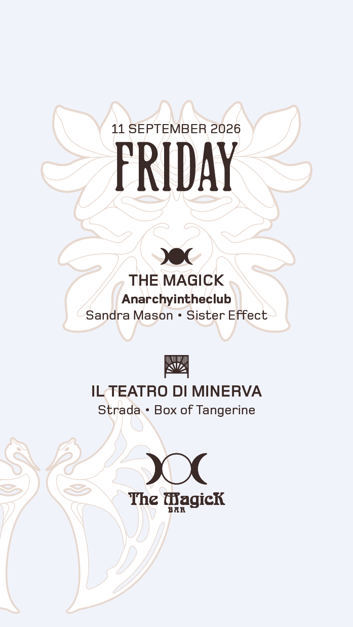 Anarchy In The Club with Sandra Mason, Sister Effect, Strada, Box of Tangerine