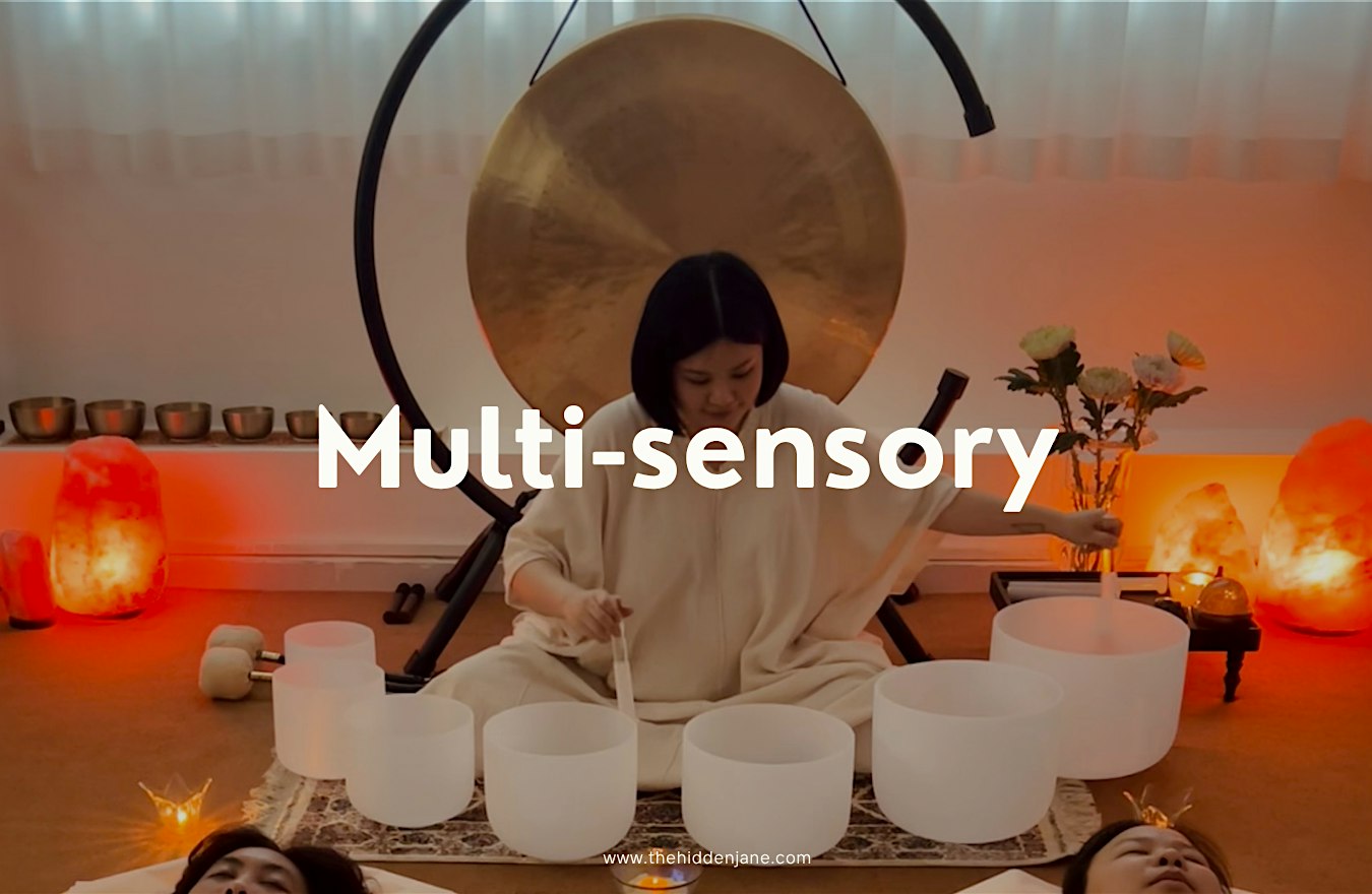 90-Min Multi-Sensory Sound Bath -- Saturday & Sunday (2-3:30pm)
