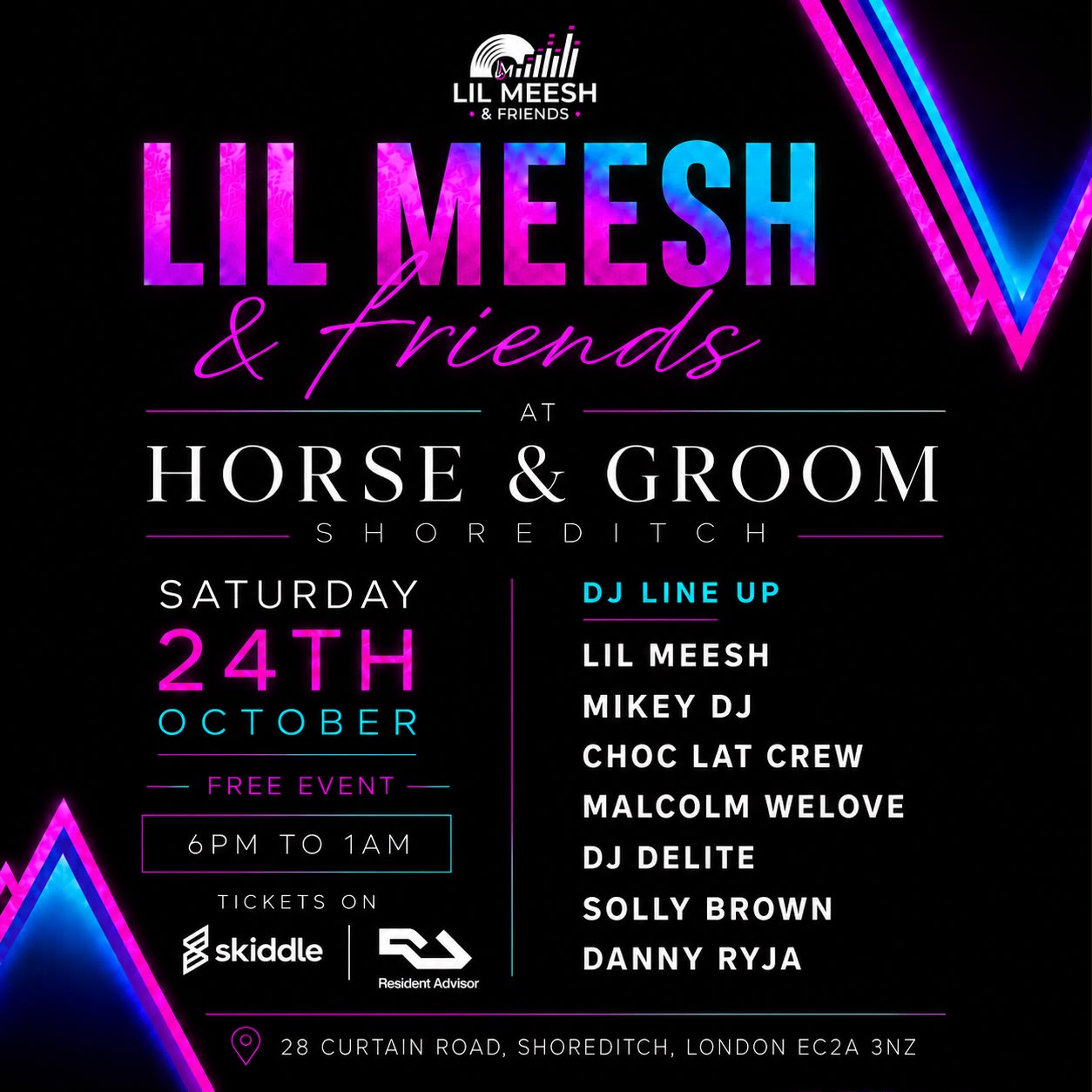 Lil Meesh & Friends free party
