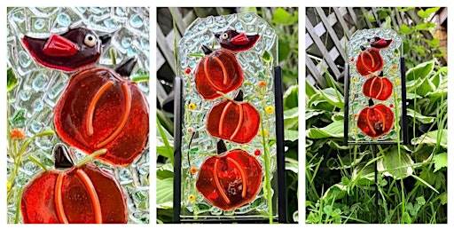Pumpkin Palooza Fused Glass Garden Stake Workshop - Garden City