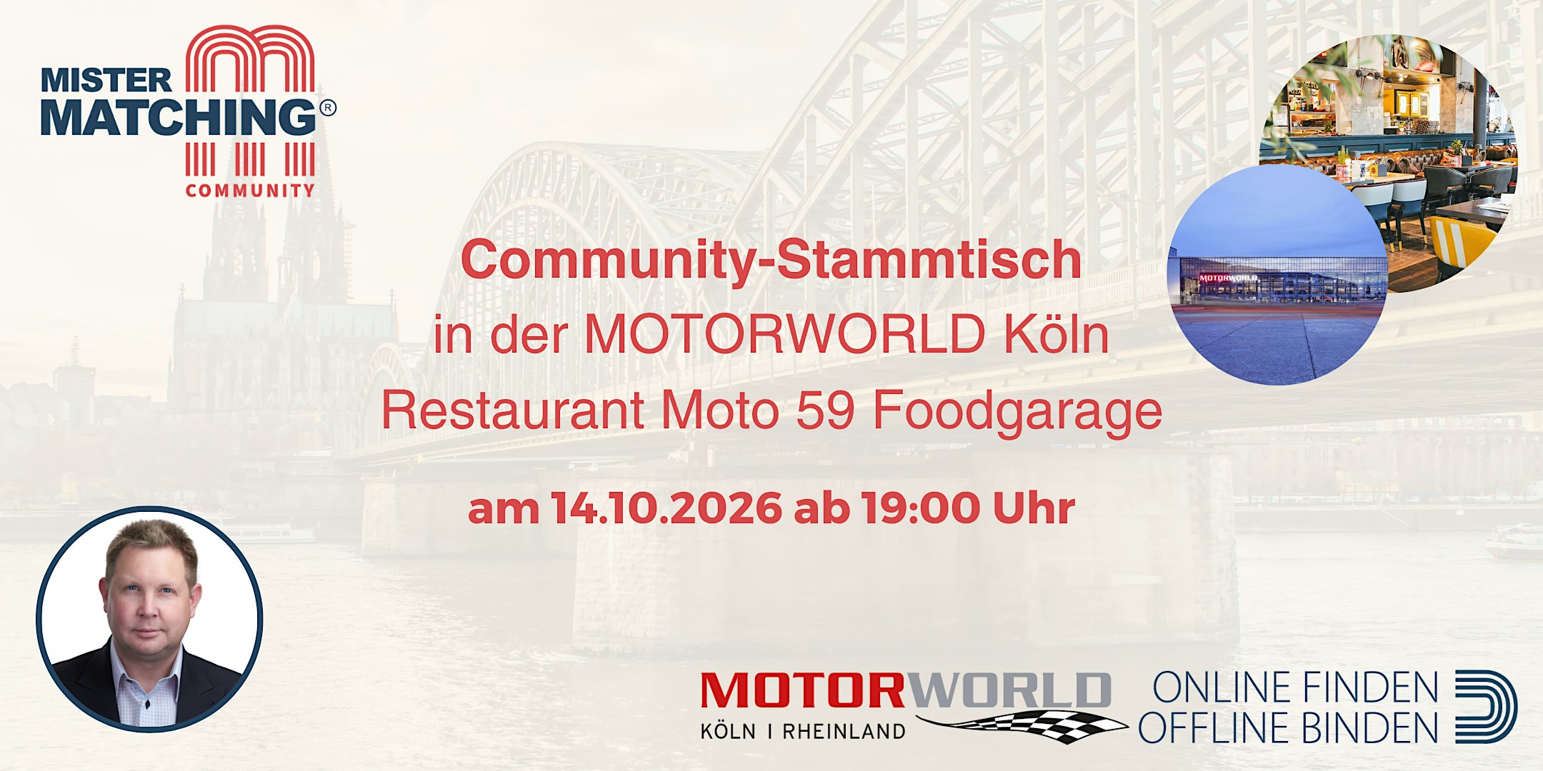 Stammtisch der MISTER MATCHING® Community
