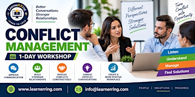 Conflict Management1-Day Workshop | Louisiana