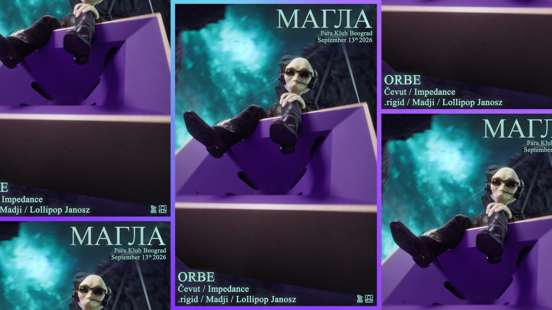 MAGLA - 16 Hour Party - with ORBE & others