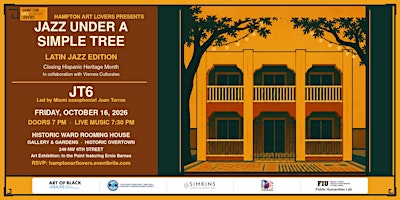 Hampton Art Lovers Presents: Jazz Under a Simple Tree | Latin Jazz Edition