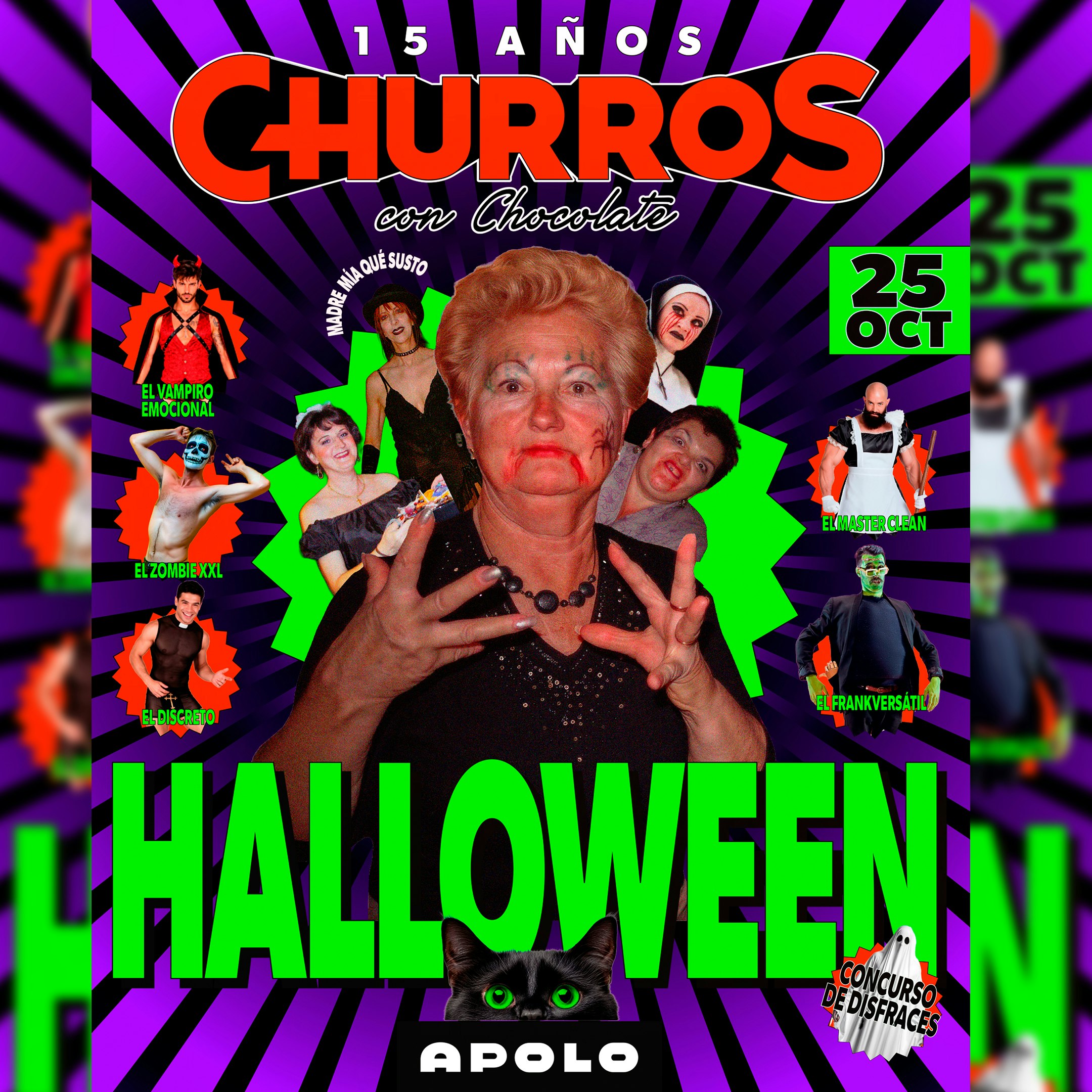 CHURROS CON CHOCOLATE - Halloween con Taiga Brava (Drag Race Mexico)