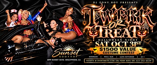 TWERK OR TREAT - HALLOWEEN NIGHT