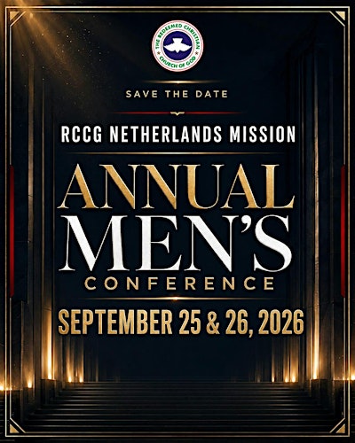 Annual Men Conference - RCCG Netherlands Mission