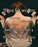 Tarot for Writers with Willa (10/3)