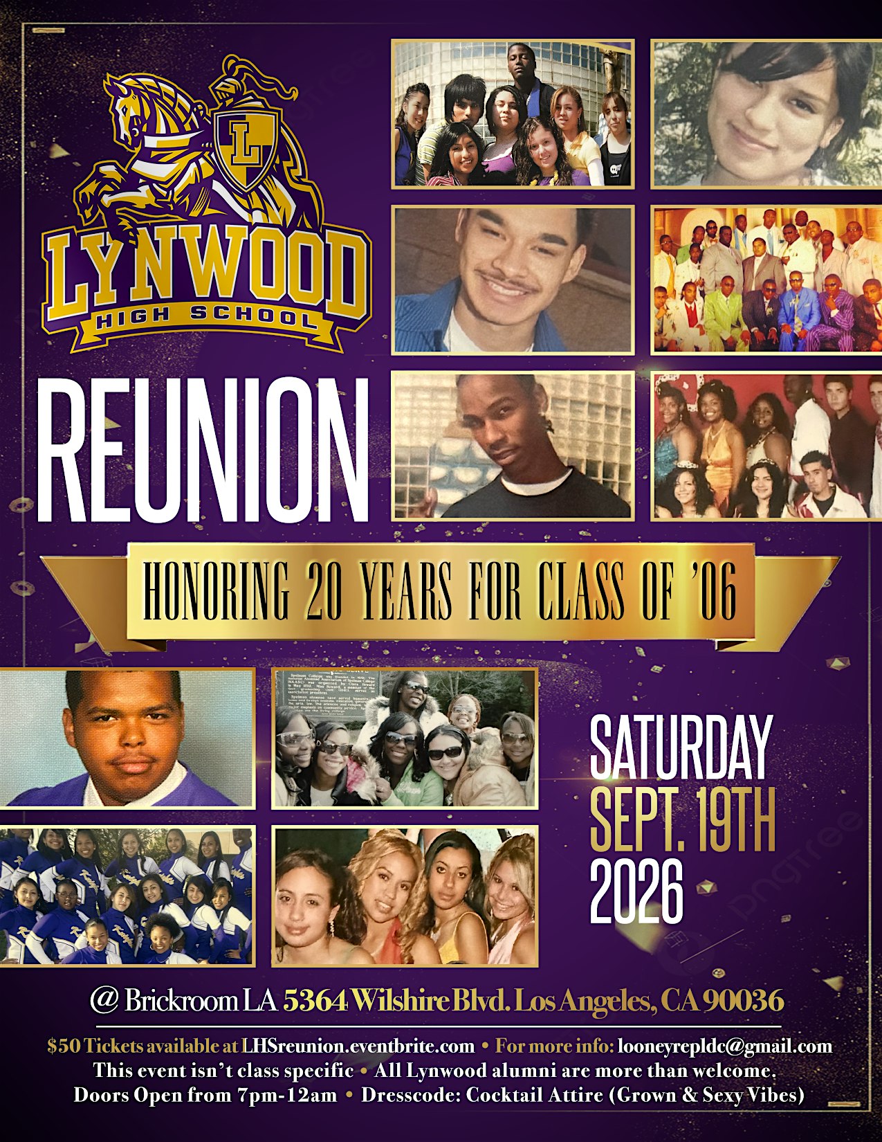 Lynwood High Reunion 2026 (Celebrating 20 yrs for c/o 06)