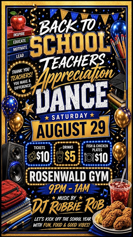 Back to School for Educators Dance