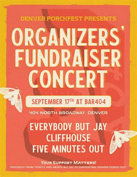 PorchFest Organizers' Fundraiser Concert