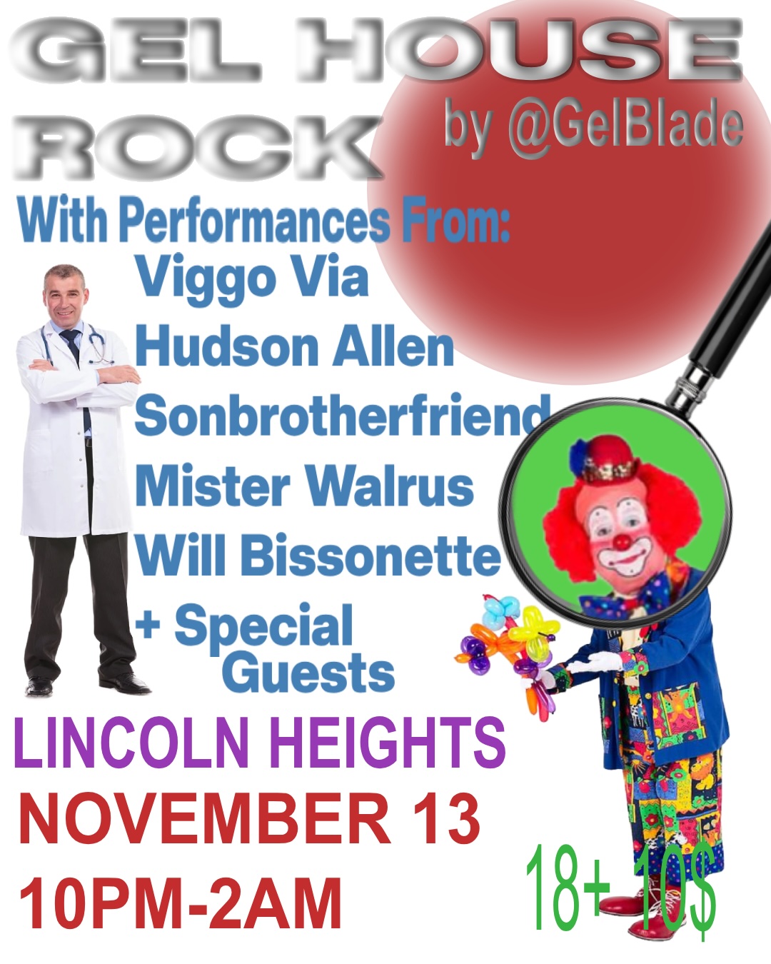 GEL HOUSE ROCK