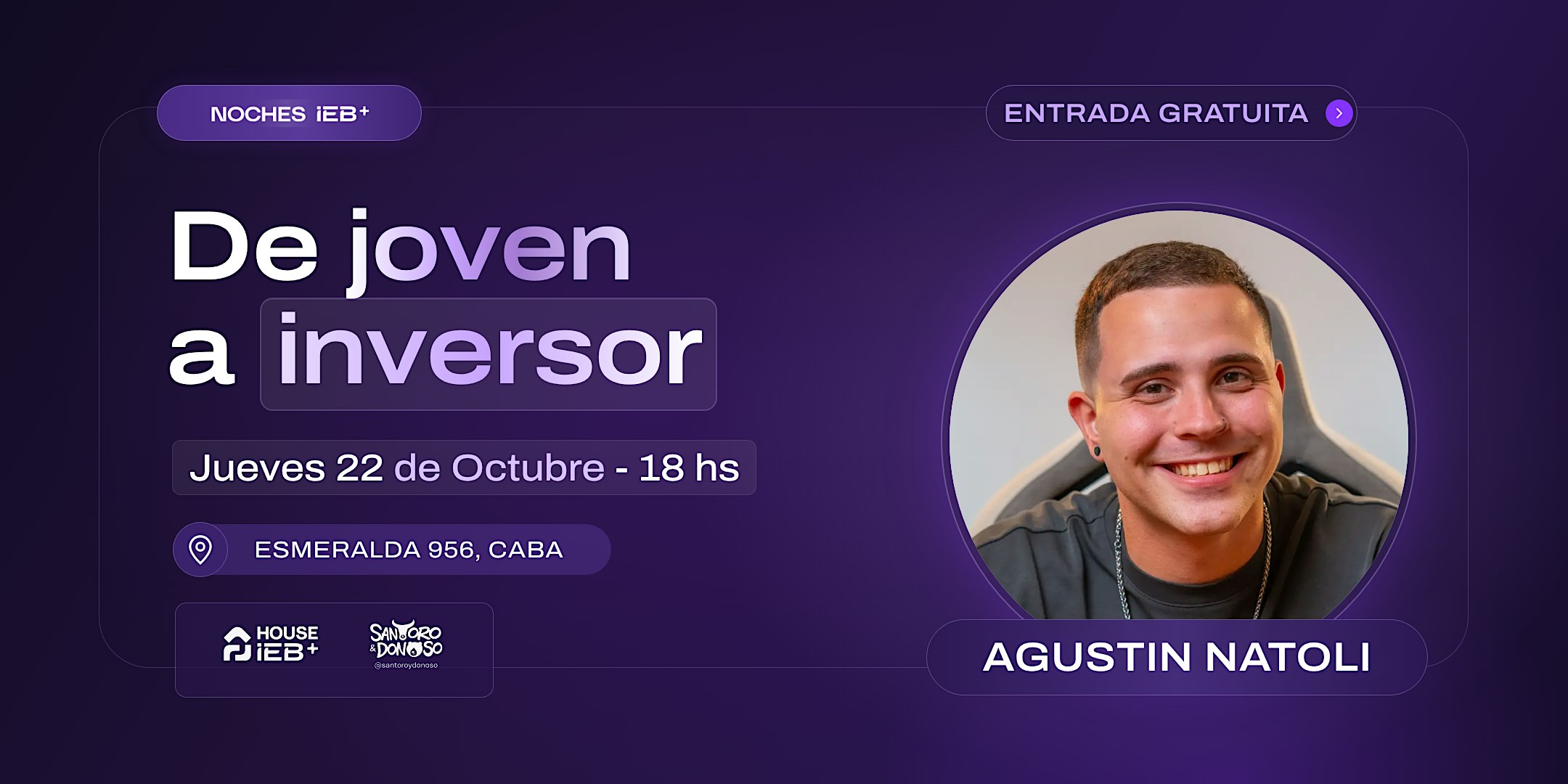 De joven a inversor